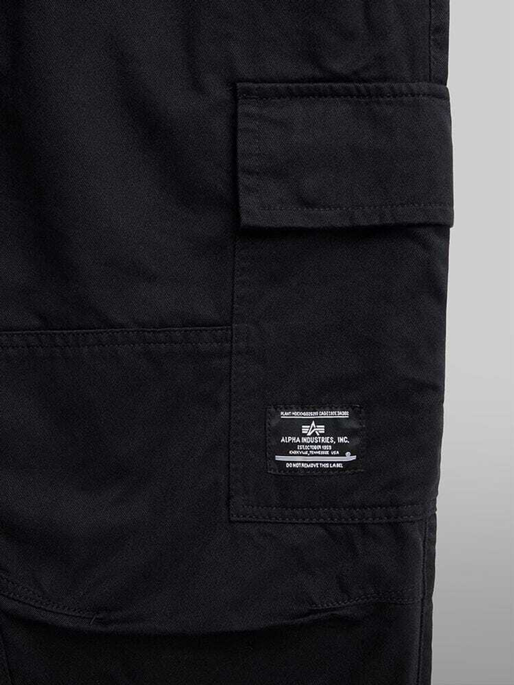 Alpha Industries Cotton Jogger (черные - black)