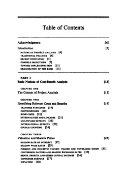 Economic Analysis of Projects | Lyn Squire; Herman G. van Der Tak