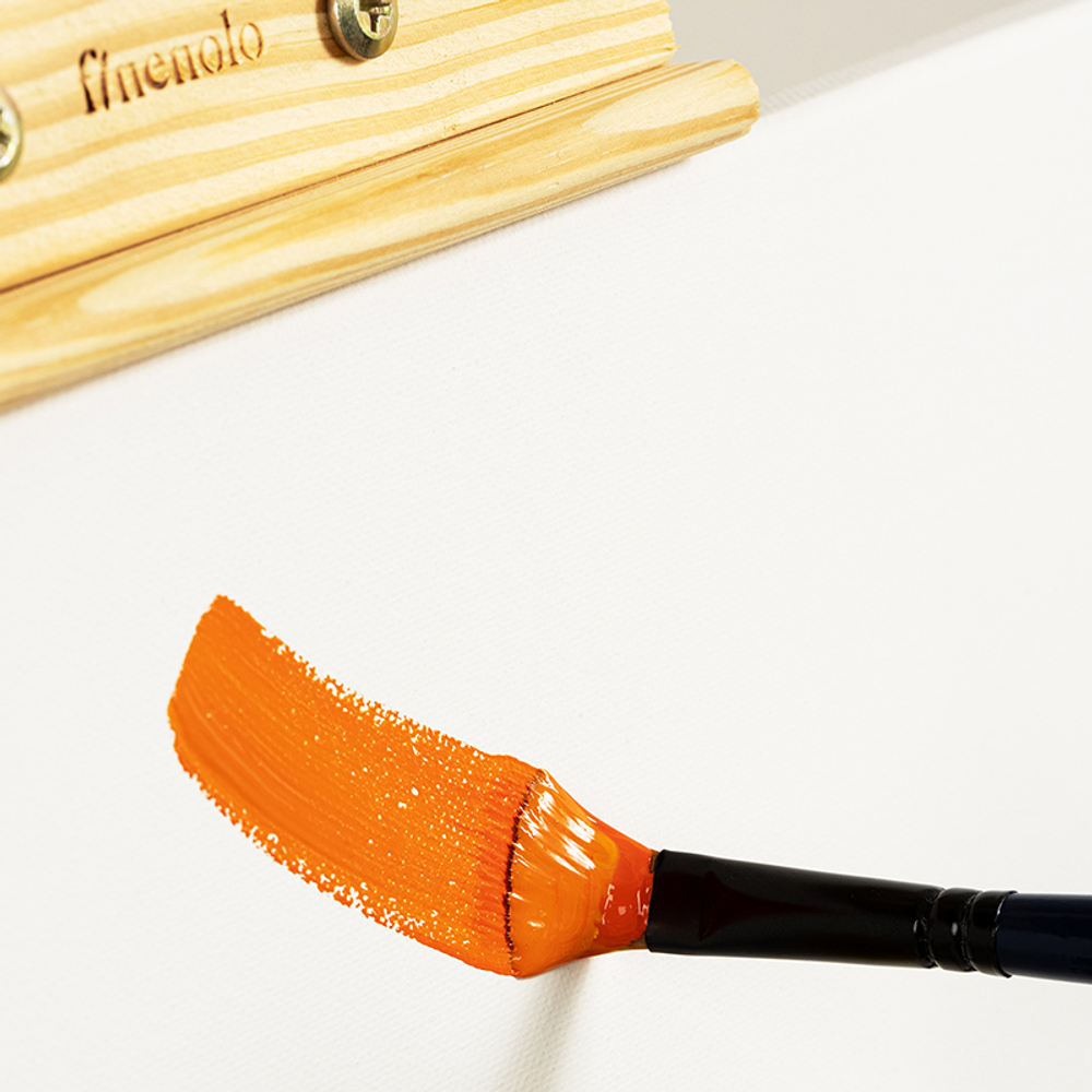 Холст на картоне DELI "Finenolo", 40х50 см, 280 г/м2, среднее зерно, хлопок