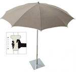 Зонт пляжный профессиональный Ø2.4 м Cezanne