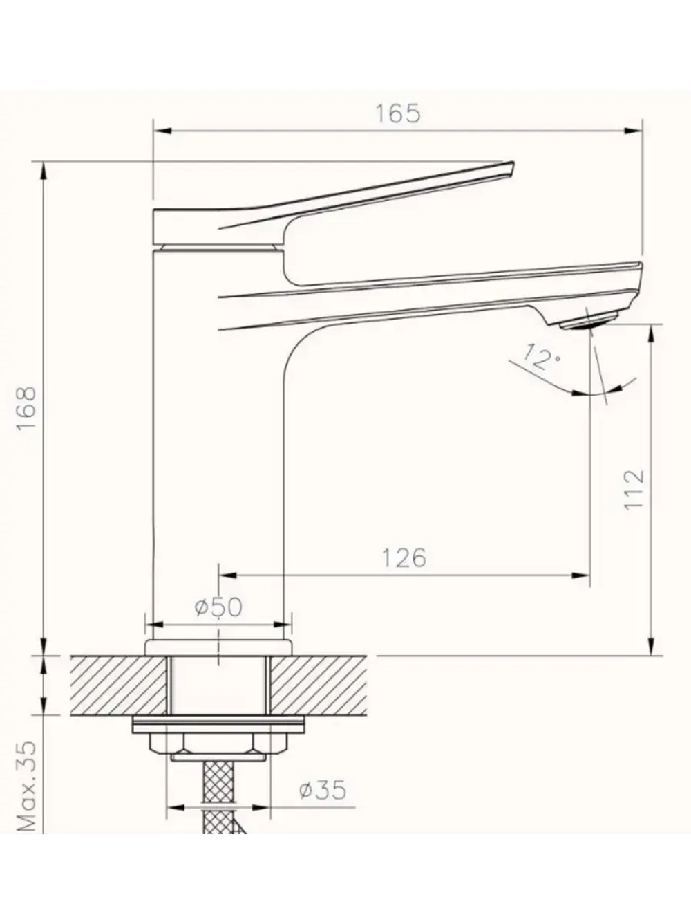 B10572-7 Смеситель для раковины BELZ