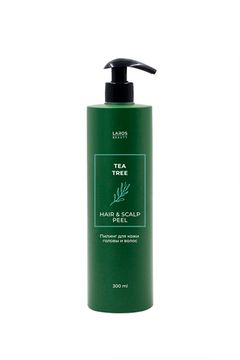 Laros Beauty Пилинг для кожи головы и волос Tea Tree Hair&Scalp Peel, 300 мл