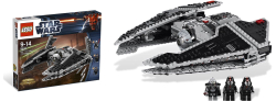 LEGO Star Wars: Ситхский перехватчик класса «Фурия» 9500 — Sith Fury-class Interceptor — Лего Стар ворз Звёздные войны