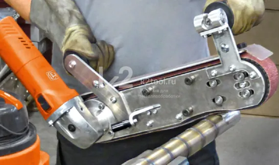 Ручной ленточный шлифовальный станок Grit GHB 15-50