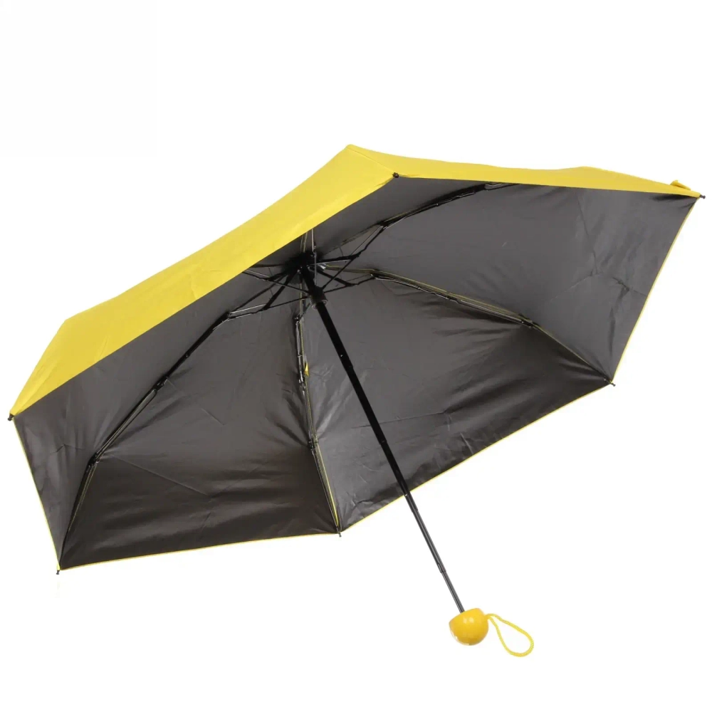 Зонт женский механический в пласт. тубе «Ультрамарин», микс 4 цвета, 8 спиц, d-90см, длина в слож. виде 19см