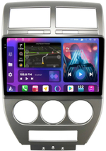 Магнитола для Jeep Compass 2006-2010 - FarCar BM10-9615 монитор 10.36" QLED на Android 14, TS10, 4+32Гб, CarPlay, 4G SIM-слот