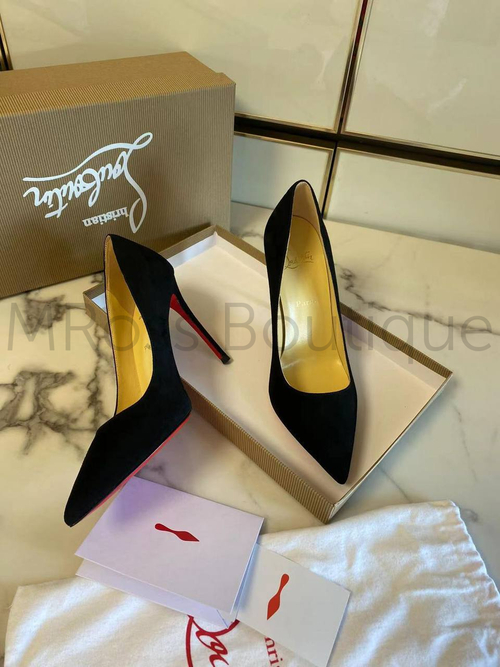 Замшевые туфли лодочки Louboutin (Лабутены) премиум класса