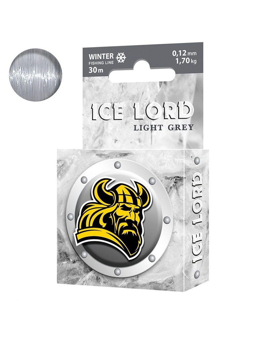 Леска зимняя для рыбалки AQUA Ice Lord Light