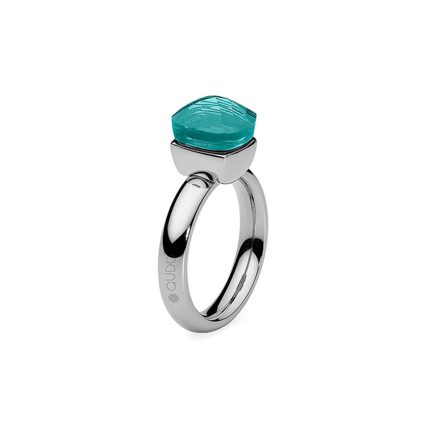 Кольцо Qudo Firenze blue apatite 18.5 мм 610136/18.4 BL/S размер 18,5
