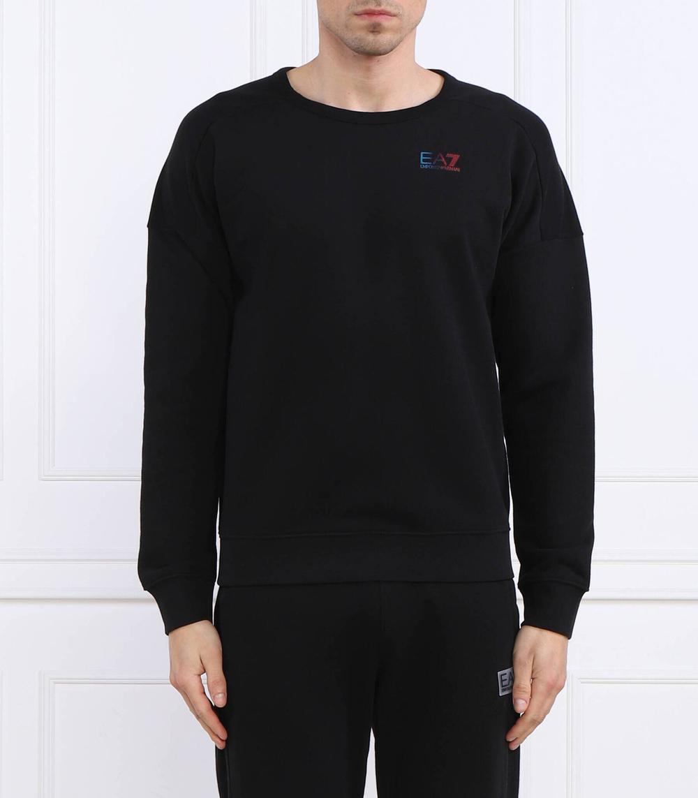 Худи EA7 - черный(3RPM18 PJLSZ)