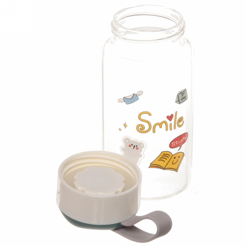 Бутылка питьевая стеклянная 320мл «Вечеринка»