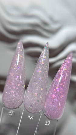 Бескислотная база серия GLITTER