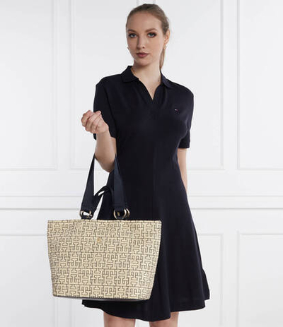 Сумка-шопер CITY MONO Tommy Hilfiger - бежевый(AW0AW16406)