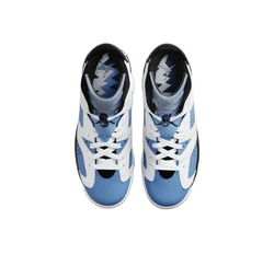 Женские кроссовки Air Jordan 6 retro "university blue" 384665-410