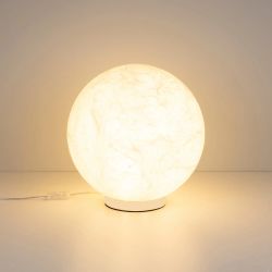 Светильник SP-SILKA-TAB-R350-11W Warm2700 (WH, 330 deg, TOUCH-DIM) (Arlight, IP20 Натуральный шелк, 3 года) 056889