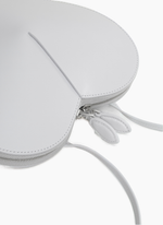 Сумка Alaia LE CŒUR BAG IN CALFSKIN GRAY