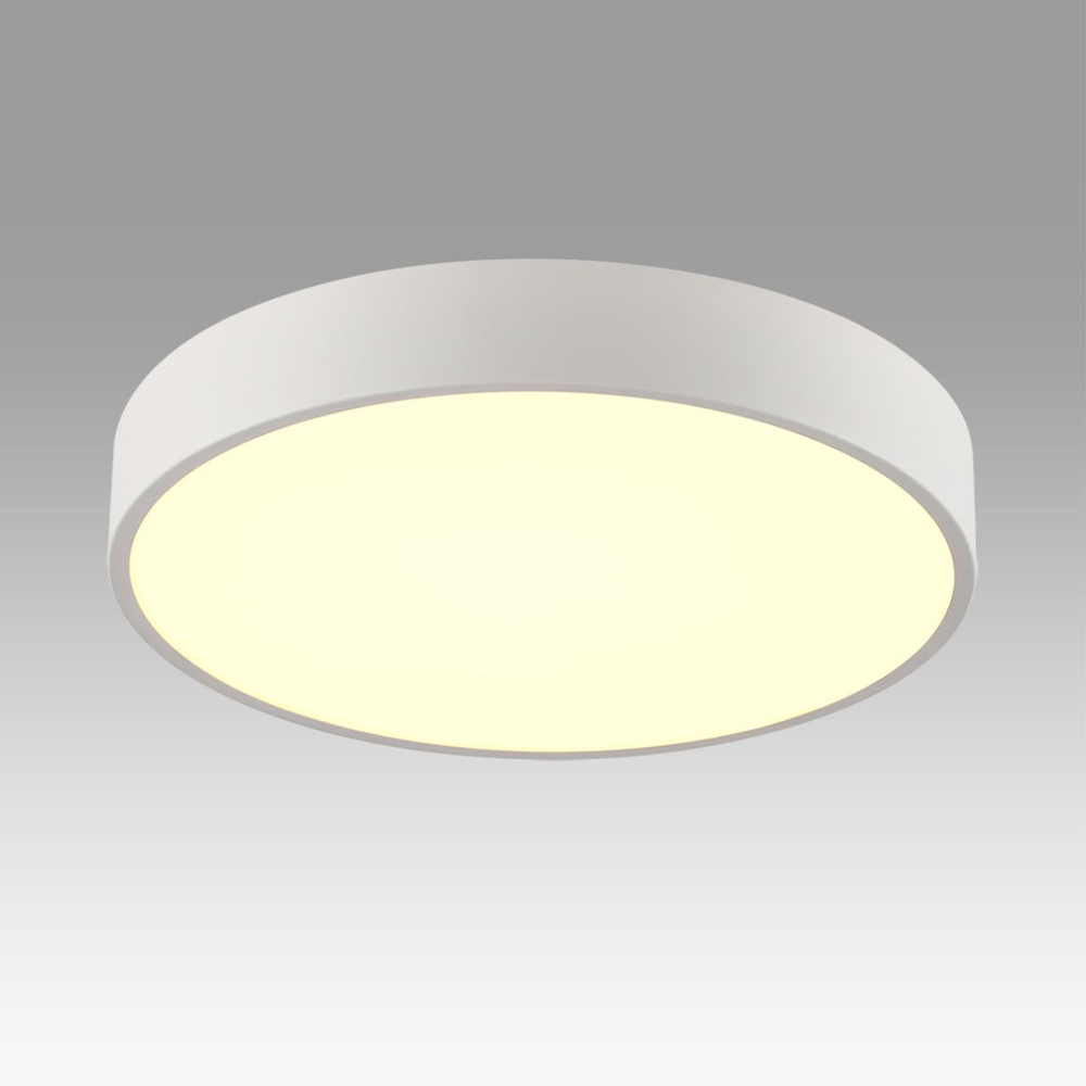 7755/48L MITRA LED SN 539 Светильник металл/акрил/белый LED (40Вт+8Вт) 3000K+3000K D500 IP20 подсветка QUASAR