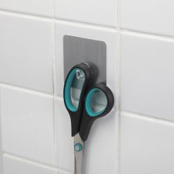 Крючки СИЛА SH68-S2S-24 на силиконовом креплении 6,8х6,8 см серебро 2 шт. до 1,5 кг | Сила