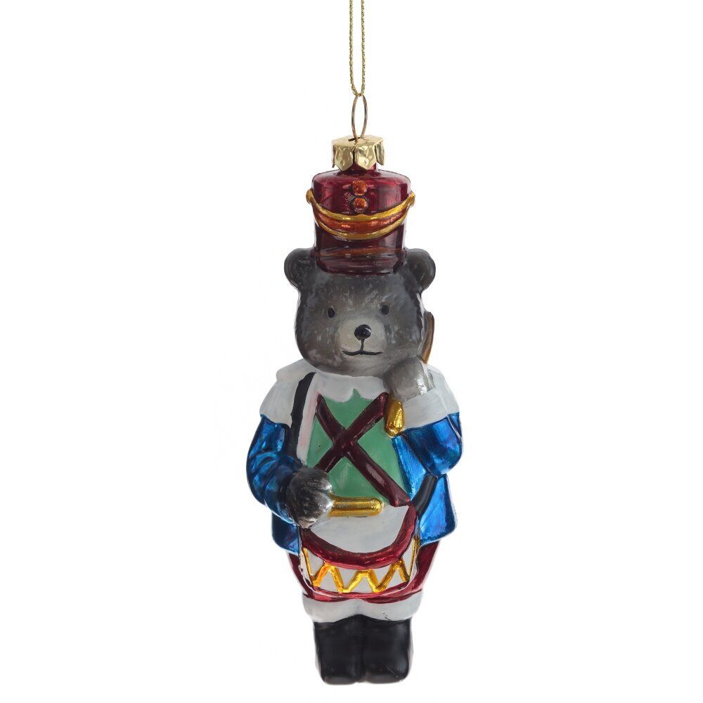 GAEM Украшение новогоднее "Медведь", L5,5 W5,5 H14 см