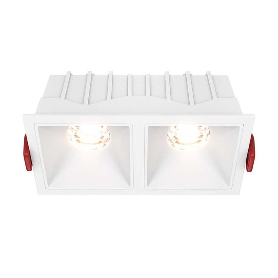 Встраиваемый светильник Maytoni Alfa LED DL043-02-10W3K-SQ-W