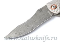 Нож Les George Harpy Full Custom Damascusфотография - 3