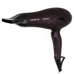 Фен Polaris, PHD 2010Ti Megapolis Collection, 2400 Вт, 2 скор, фиолет, 014244