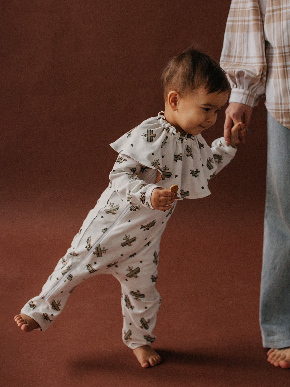Двусторонний нагрудник Mjölk Самолёты
