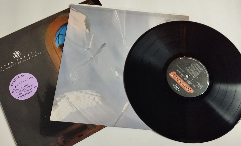 Винтажная виниловая пластинка LP Deep Purple The House Of Blue Light (USA 1987)