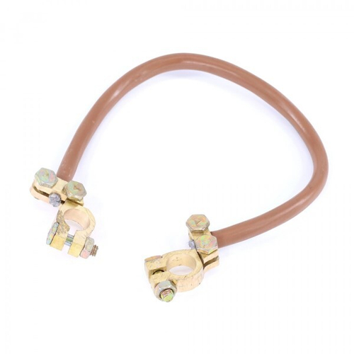 Клеммы аккумулятора  перемычка  /длина провода 40 см, сечение 35 мм.кв./ 12-24V европейский стандарт (VOLTON)