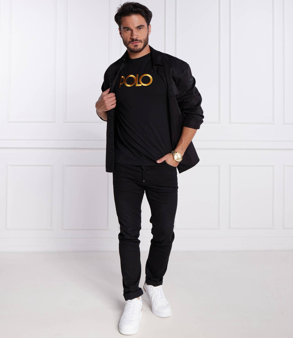 Футболка POLO RALPH LAUREN - черный(710920207)