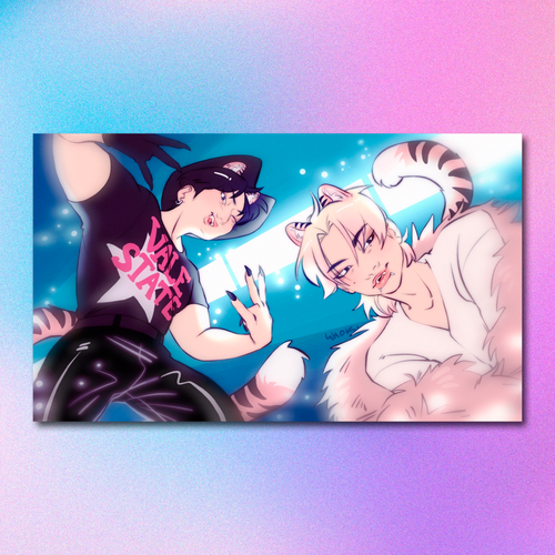 Арт принт / инок. / STRAY KIDS / HyunnieBinnie #10