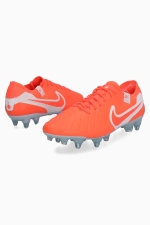 Бутсы Nike Tiempo Legend 10 Elite SG-Pro Anti Clog - красный