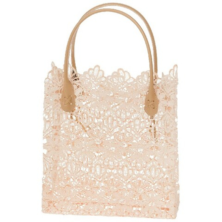 Корзина плетеная "Кружево" (ткань) 29x10xH27см (Крем)