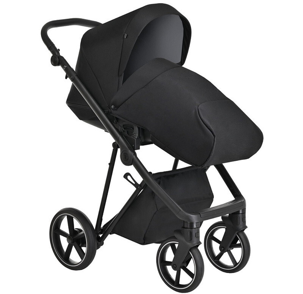 Детская коляска Roan Sol 3 в 1 с автокреслом Tutis Elo Black RSL/1017 Raven