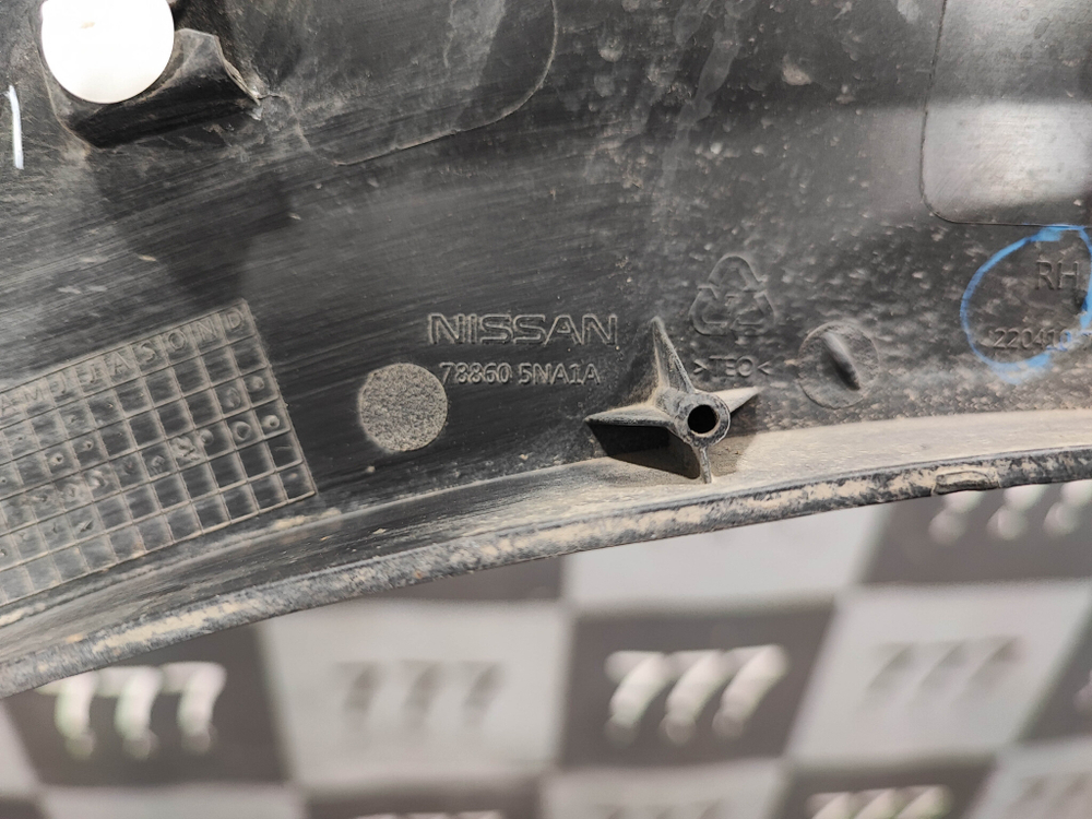 Накладка крыла заднего правого Infiniti QX50 2 17-нв Б/У Оригинал 788605NA1A