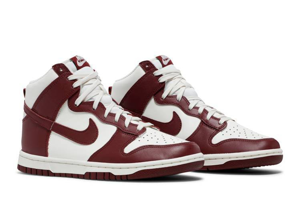 Кроссовки Nike Dunk "Team Red" (Женская размерная сетка)