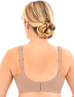 Бюстгальтер из хлопкового полотна без каркасов (Размер: 130G) (Цвет: белый)