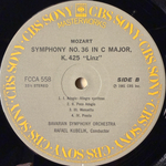 Моцарт - Симфония № 35 Хаффнер / Симфония № 36 Линцская (Япония) Т