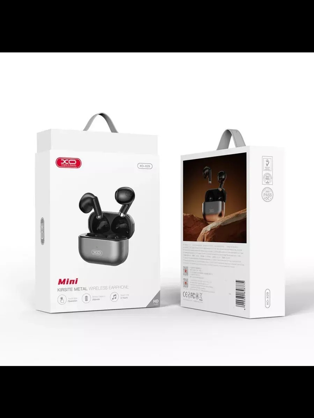 Беспроводные наушники X29 meteorite zinc alloy TWS Bluetooth earphones