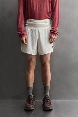 ZARA ШОРТЫ ДЛЯ ТРЕЙЛРАННИНГА 7”, БЕЛЫЙ