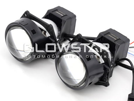 Билед модули Aozoom DLPD0601 (D3S/D4S) 2024 3.0 дюйма, 2 чипа, 5500K, 72W/80W, крепление 3R (комплект, 2шт)