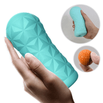 Голубой мастурбатор 14,5см в колбе Pretty Love Victoria Caspar Masturbation Sleeve BM-009229T6-3