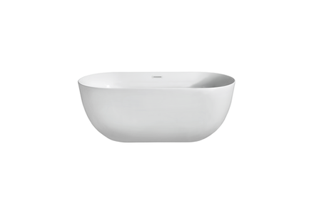 Ванна акриловая,отдельностоящая AQUATEK AQ-44778 АФИНА, 1700*780*600. В комплекте со сливом и ножками. Цвет: белый глянцевый. .