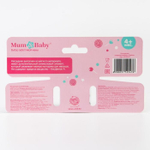 5112547 Нагрудник -бандана непромокаемый, с прорезывателем «Зайка» на кнопке