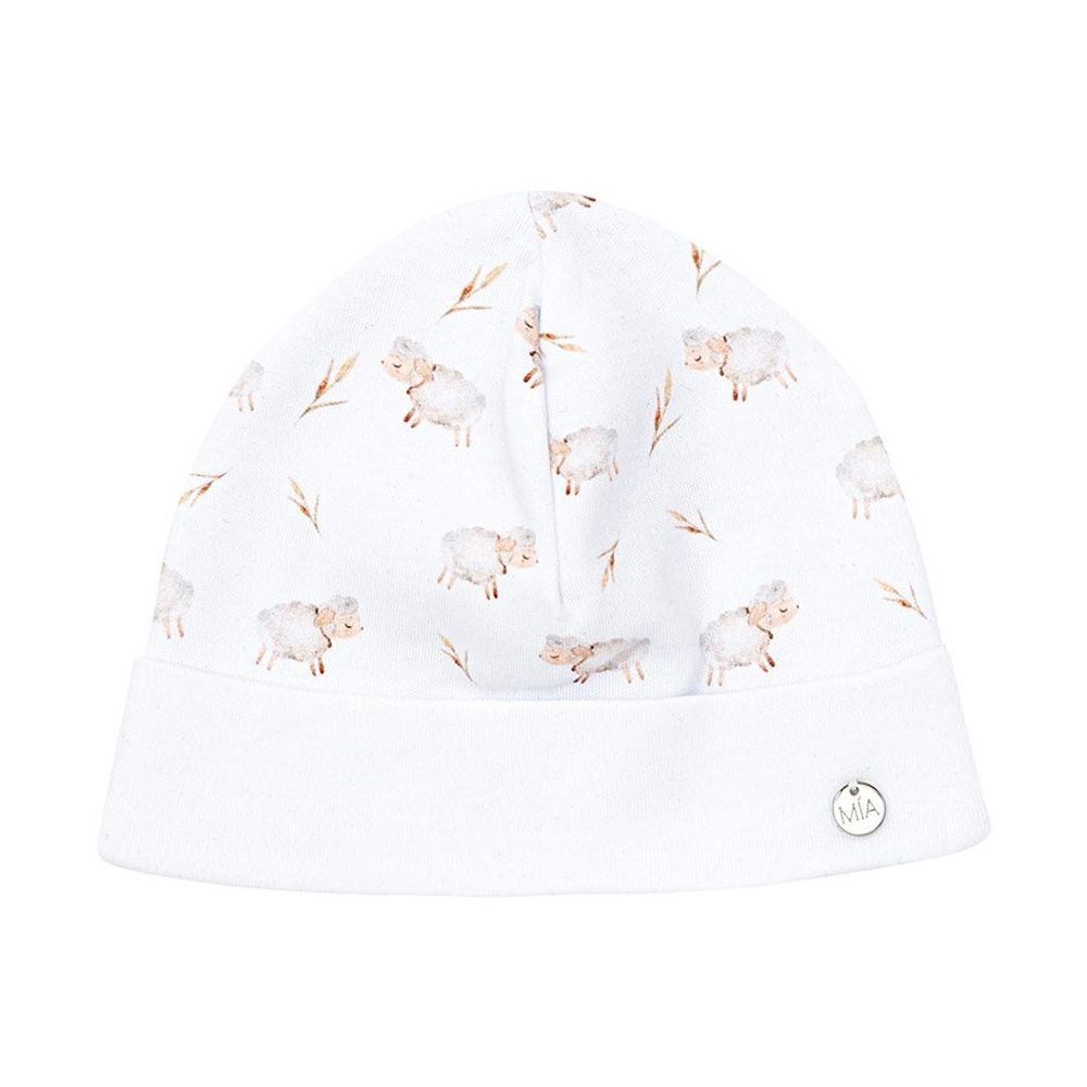 Шапочка из хлопка &quot;Птички&quot;