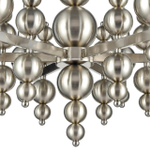 8107/6 MODERNI LN25 122 никель, металл Люстра Е14 6*40W 220V NANA