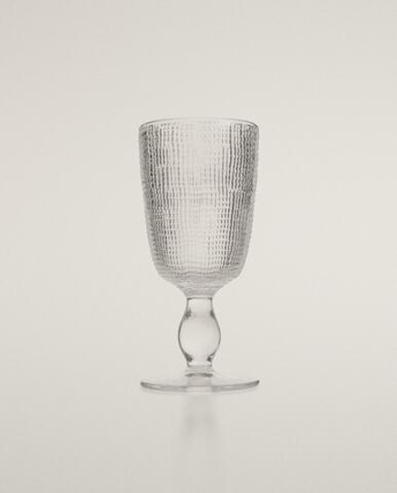 Zara Home бокал из стекла, цвет прозрачный, 16.5 см