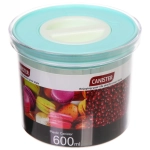 Банка для продуктов пластиковая 600мл «Premium» 11*10см