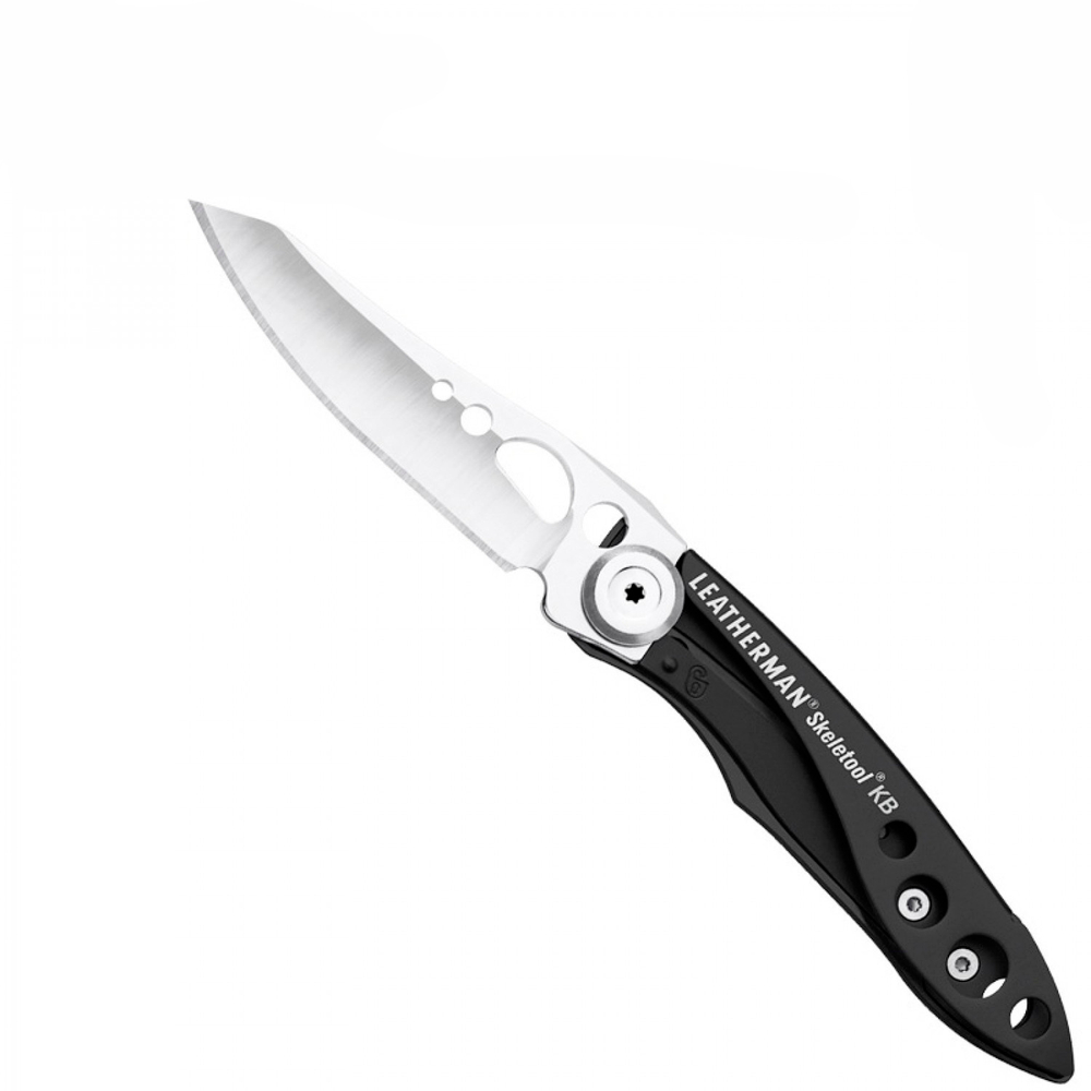 Нож Leatherman Skeletool KB, 2 функции, стальной-черный