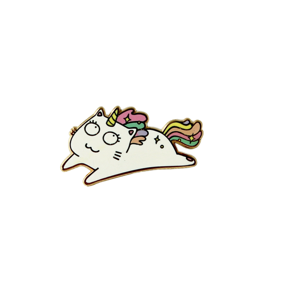 Значок "Котоединорог"